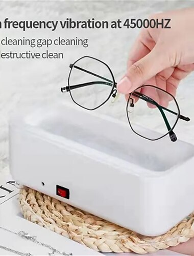 آلة التنظيف بالموجات فوق الصوتية متعددة الوظائف آلة تنظيف الاهتزاز مجوهرات النظارات مشاهدة آلة تنظيف أسنان