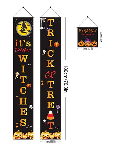 3-częściowy zestaw halloweenowych antytetycznych dwuwierszowych dekoracji banery zewnętrzne przednie drzwi ganek dziedziniec znaki wewnątrz domu ściany dekoracje impreza z okazji halloween znak