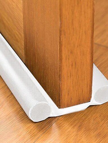 butée de porte bas de porte coupe-froid réglable sous la porte coupe-vent isolant coupe-froid bande d'étanchéité en mousse domestique