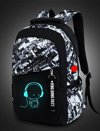 sacs à dos ensemble de sac à dos d'école avec sac à bandoulière sacs à dos pour garçons pour l'école grand sac d'école sac à dos imperméable réfléchissant cadeau de rentrée scolaire