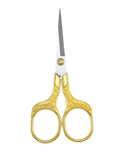 szilva olló rozsdamentes acél háztartási olló irodai írószer olló kézzel készített papírra vágott cérna olló retro hímző olló