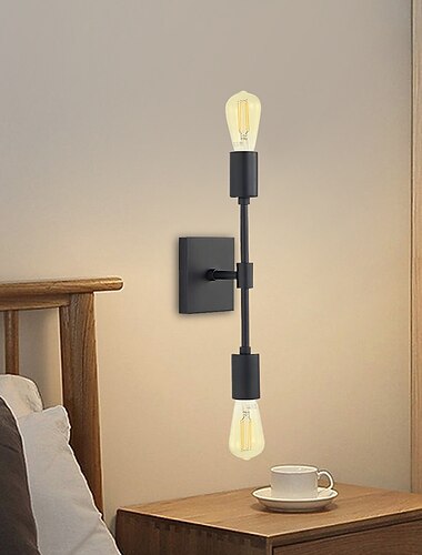 lightinthebox vintage country vägglampor vägglampetter badrumsbelysning led vägglampor badrum butiker kaféer järn vägglampa 110-120v 220-240v