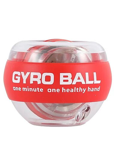 LED Gyroscopic Powerball Autostart Range Gyro Power Bola de Pulso Auto Início Equipamento de Exercício Fitness Treinador de Músculos do Braço e Mão Presente do Dia dos Namorados