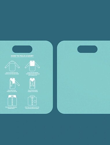 asse pieghevole per vestiti, asse da stiro per magliette, asse pieghevole veloce, comoda tavola impilabile