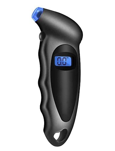 Indicador de presión de neumáticos de coche, retroiluminación, control de presión de neumáticos digital de alta precisión, medidor de presión de aire de neumáticos de coche, pantalla LCD
