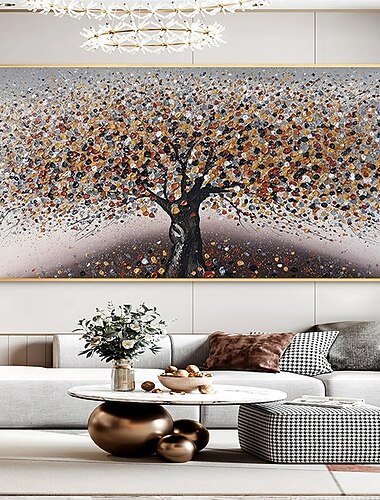 mintura picturi în ulei de peisaj abstract, realizate manual, pe pânză, artă de perete, tablouri moderne pentru decorarea casei, pictură neîntinsă fără rame laminate