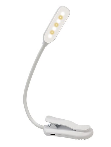 lampe de lecture, lampe de lecture avec 3 couleurs, lampe de lecture pour lire au lit lampes de lecture rechargeables pour livres au lit, lampe de lecture portable et réglable, petite lampe de bureau, veilleuses pour lecteurs