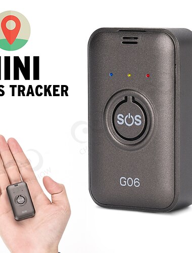 g06 lange standby micro verborgen persoonlijke gps tracker real-time tracking sos paniekoproep alarm voor kinderen kinderen oudere dames