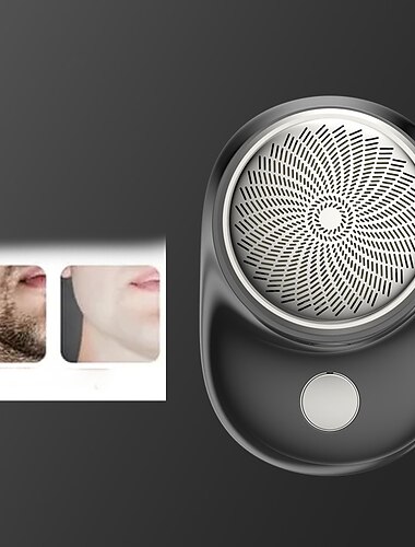 2023 ny kraftig stormbarbermaskine til mænd mini bærbar elektrisk rejsebarbermaskine genopladelig våd og tør barbermaskine til ansigtsskæg