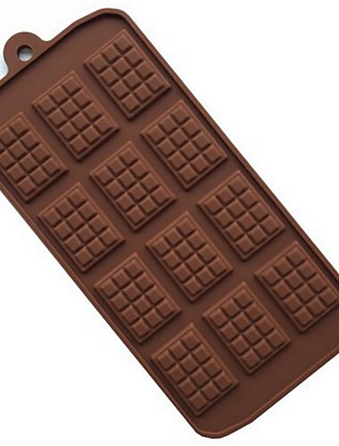 Silicone Chocolate Moulds 6 Pieces Silicone Moulds for Chocolate and Non-Stick Chocolate Molds Letters and Numbers for Making Chocolate Muffins Cakes 6 Shapes