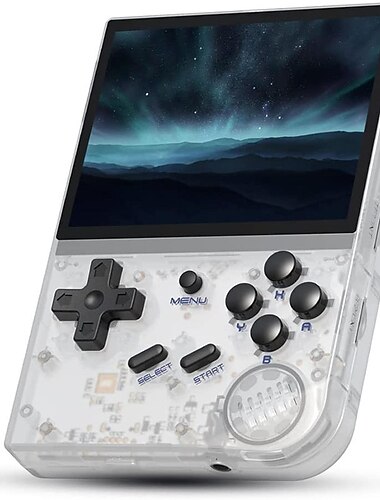 Console de jeu rétro portable ANBERNIC RG35XX système Linux écran IPS de 3,5 pouces lecteur vidéo portable de poche 10000+ jeux garçon cadeau de la Saint-Valentin fête d'anniversaire