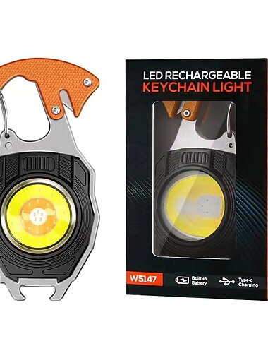 monitoiminen avaimenperä valo ikkunan murtava vasara mini led taskulamppu ulkoilu retkeilyruuvimeisseli hätätyövalo