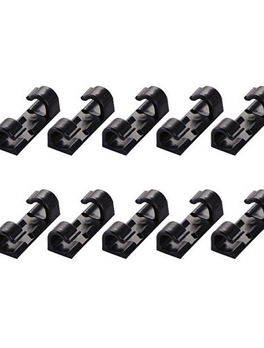 100/80/60/20pcs cavo organizzatore clip adesivo caricatore chiusura scrivania wire manager cavo auricolare linea tie fixer gestione usb avvolgitore clip holder