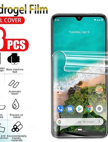 3 Pças. Protetor de tela Para Samsung Galaxy S25 Ultra S25 Ultra Plus S24 Ultra Plus S23 S22 S21 S20 Ultra Plus FE S10 TPU Hydrogel Anti-bolhas Anti Impressão Digital Ultra Fino Compatível com 3D