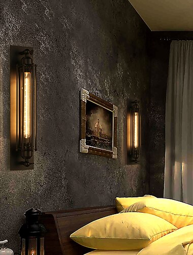 lightinthebox led-plafondlamp wandlamp 1/4 kop woonkamer plafondlamp retro industrieel slaapkamer balkon plafondlamp ronde top bar plafondverlichtingsarmaturen 110-240v