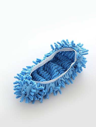 2 stks chenille dweil schoen cover luie man schoen cover vloer dweil schoen cover mop hoofd cover 2 st