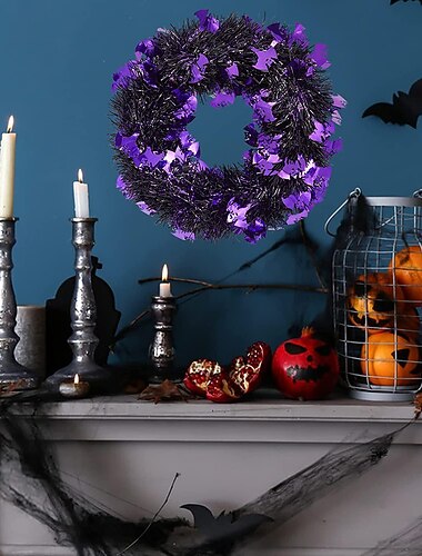 halloween guirlanda festival fantasma aranha porta pendurada atmosfera halloween decoração pingente