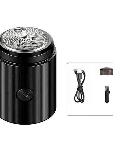 Mini Elektrische Reis Scheerapparaat voor Mannen Pocketformaat Oplaadbare Draagbare Pijnloze Draadloze Trimmer Mes Gezicht Baard Scheermes Valentijnsdag Cadeau