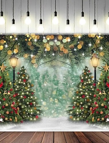 juldekorationer träd hängande gobeläng väggkonst xmas stor gobeläng väggmålning dekor fotografi bakgrund filt gardin hem sovrum vardagsrum dekoration