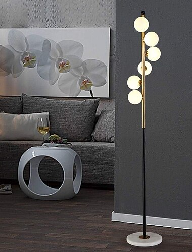 Staande lamp / Leeslamp Verstelbaar Modern eigentijds / Traditioneel / Klassiek LED voeding Voor Woonkamer / Studeerkamer / Kantoor Metaal 240V / 110V Goud