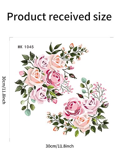 hauska kukka perhonen wc-kannen tarra - vedenpitävä itseliimautuva kylpyhuonesisustus tarra huoneen sisustus, kodin sisustus