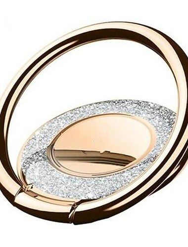 Téléphone Anneau Titulaire Portable Pliable Magnétique Support de téléphone pour Extérieur Intérieur Bureau Compatible avec Tous les téléphones portables Accessoire de Téléphone