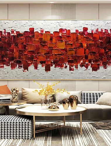 mintura picturi în ulei cu textură groasă realizate manual pe pânză decor de artă de perete imagine abstractă modernă pentru decor interior pictură rulată fără rame neîntinsă