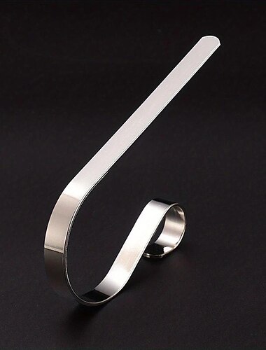 1pc support de bas de Noël en métal crochets cintre de cheminée, cintre de bas de Noël, cintre de support de cheminée, crochet de suspension en métal, fournitures de décoration de fête de Noël