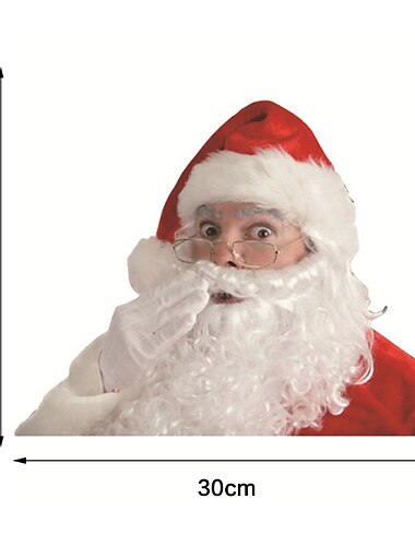 julemandsbilklistermærke, glædelig julepynt til gaver til bilmærkater