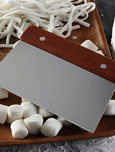 Coupe-farine, coupe-pâte et spatules en acier inoxydable, fournitures de cuisine et de pâtisserie, 1 pièce