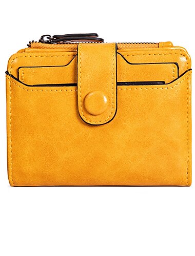 Portafoglio porta carte di credito vera pelle Titolare della carta di nome Lusso con chiusura magnetica Scomparto unico per Da donna Da uomo