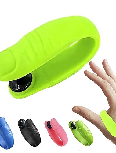 magnetisk fingerled tiger punkt massage klämma hand meridian massager akupressur klämma för tummar huvudvärk blodcirkulationen