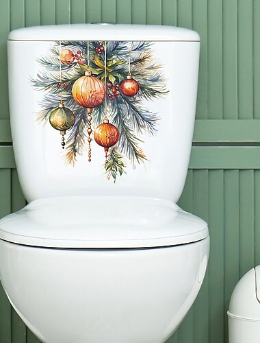 naklejki świąteczne naklejki świąteczne, naklejki na toaletę wejściową do sypialni, naklejki ścienne do dekoracji wnętrz