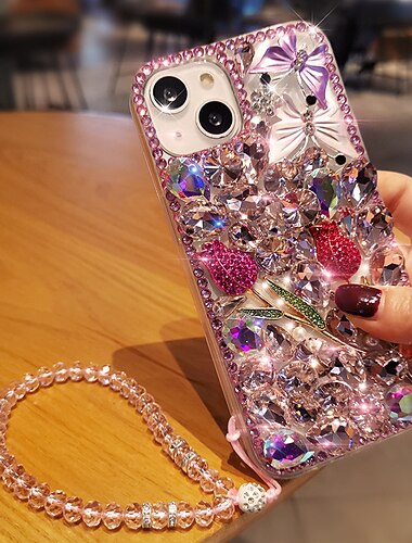 Θήκη Τηλεφώνου από Υγρή Σιλικόνη με Λουρί για iPhone 16e/15 Pro Max Plus/14/13/12/11 Pro Max Mini/X/XR/XS Max/8/7/6/SE 2020 – Θήκη Πλήρους Πλάτης