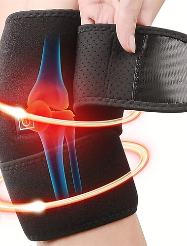 Coussin chauffant pour genoux avec température réglable pour soulager la douleur et soutenir l'arthrite cadeau de la Saint-Valentin