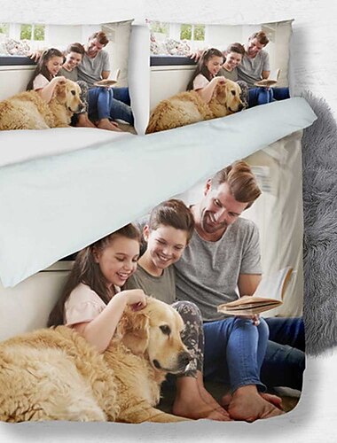 Ensemble de literie imprimé personnalisé Meilleur cadeau de graduation Cadeau personnalisé Ensemble de housses de couette Ensemble de literie pour une chambre élégante