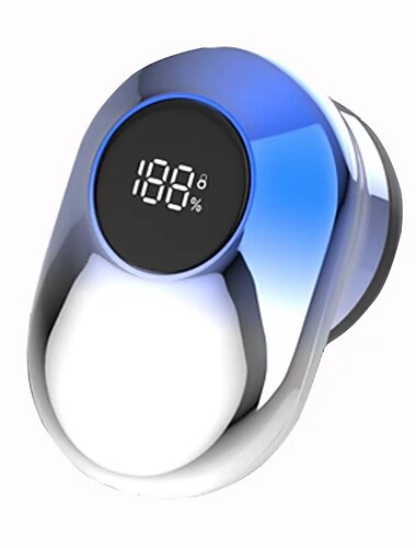 Rasoir électrique rechargeable étanche avec mini tondeuse et tête de coupe à va-et-vient pour hommes - Parfait pour le rasage de la barbe et le toilettage cadeau de la Saint-Valentin