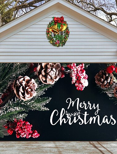 Weihnachts-Garagentor-Banner, Innen-Außen-Weihnachtsfeiertage, fröhlicher Hintergrund, Dekorationsabdeckung, Weihnachts-Frohes-Neujahr-Banner, große Türabdeckung, Weihnachtsdekoration