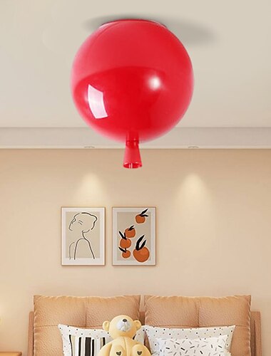 بالونات أكريليك مصابيح السقف مصابيح غرفة النوم غرفة الأطفال الحضانة 25 سم 110-240 فولت