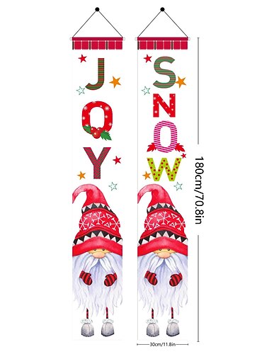 glædelig jul dør banner veranda tegn baggrund klud banner oprindelse kilde til varer julekuplet