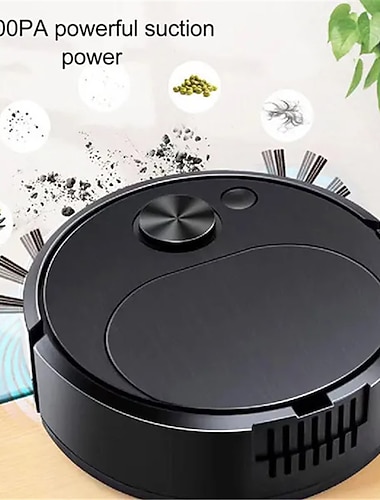 3-in-1 intelligente veegrobotstofzuiger vloerveegmachine voor haarstofvlekken