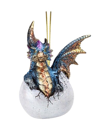 ozdoba na vánoční stromeček, kreslená ozdoba, roztomilá kreslená ozdoba na zavěšení draka, přívěsek do interiéru auta, domácí dekorace se zvířaty