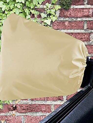 1 par snødekker for bilsidespeil, vanntette deksler for automatisk bakvisning, eksteriørtilbehør for bil bak, universell størrelse for biler