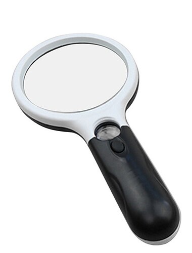 Nouvelle mise à niveau 3x 45x loupe de poche 3 lumière LED loupe de lecture outil de réparation de bijoux loupe de bijoux