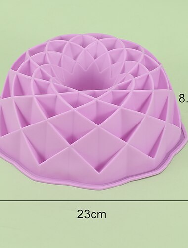 Assadeira de bolo em forma de flor de 1 unidade, modelagem 3D de silicone adequada para bolo diy, chocolate, sorvete, geléia de chocolate e outras produções, ferramentas de cozimento, suprimentos de