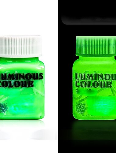 hoge helderheid lichtgevende acrylverf 58 ml student handgeschilderde diy textiel muurschildering super helder licht opslagpigment