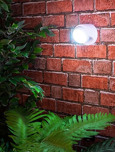 Lampe à détecteur de mouvement à LED, lampes à détecteur de mouvement alimentées par batterie sans fil 9 projecteurs de mouvement à LED pour l'intérieur et l'extérieur, lampe de sécurité à détecteur de mouvement de jardin