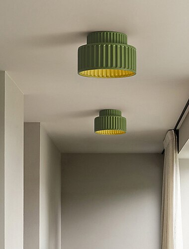 nordische minimalistische Deckenleuchten, Balkon, Persönlichkeit, japanische Deckenleuchten, Garderobe, Wabi-Sabi-Dekor, Unterputz-Deckenbeleuchtung, Bar B &b Café-Leuchte E27 110–240 V