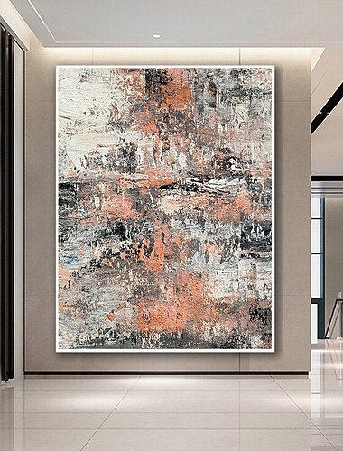 grande peinture abstraite peinte à la main peinture d'art mural peinture surdimensionnée peinture jaune peinture dorée pour salon art mural peinture abstraite décoration de la maison décor prêt à