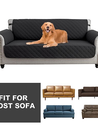 Housses de canapé 100% imperméables pour chiens, housse de canapé pour animaux de compagnie, housse de fauteuil inclinable, protection de canapé rouge bordeaux, housse de canapé antidérapante pour